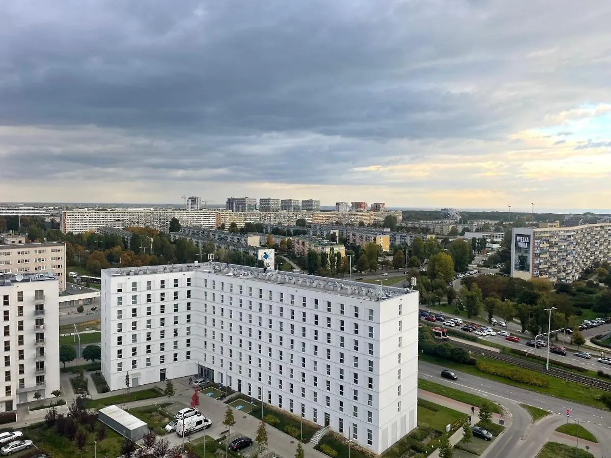 Z Widokiem - Albatross Towers Lejlighed Gdańsk Polen